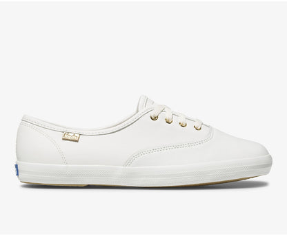 Women Champion Luxe Leather White - Keds