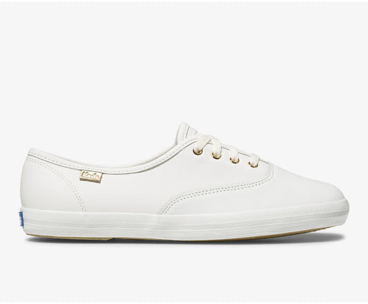 Women Champion Luxe Leather White - Keds