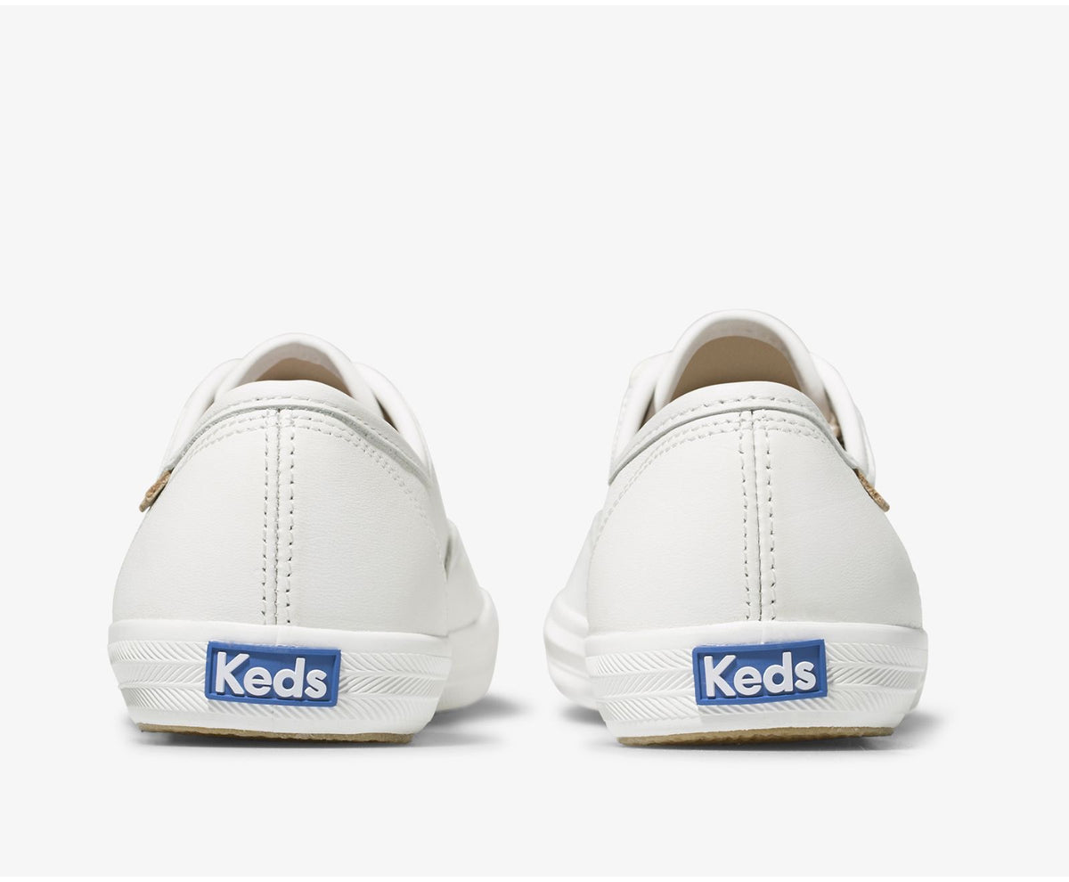 Women Champion Luxe Leather White - Keds