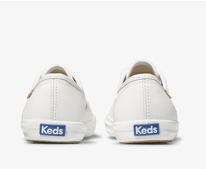 Women Champion Luxe Leather White - Keds