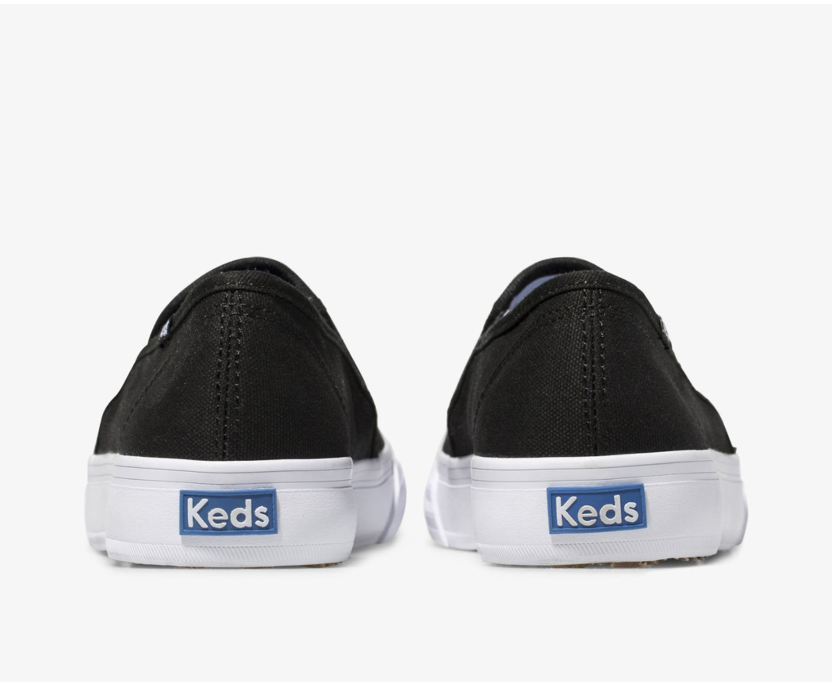 Women Double Decker Canvas Black - Keds