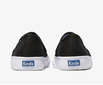 Women Double Decker Canvas Black - Keds
