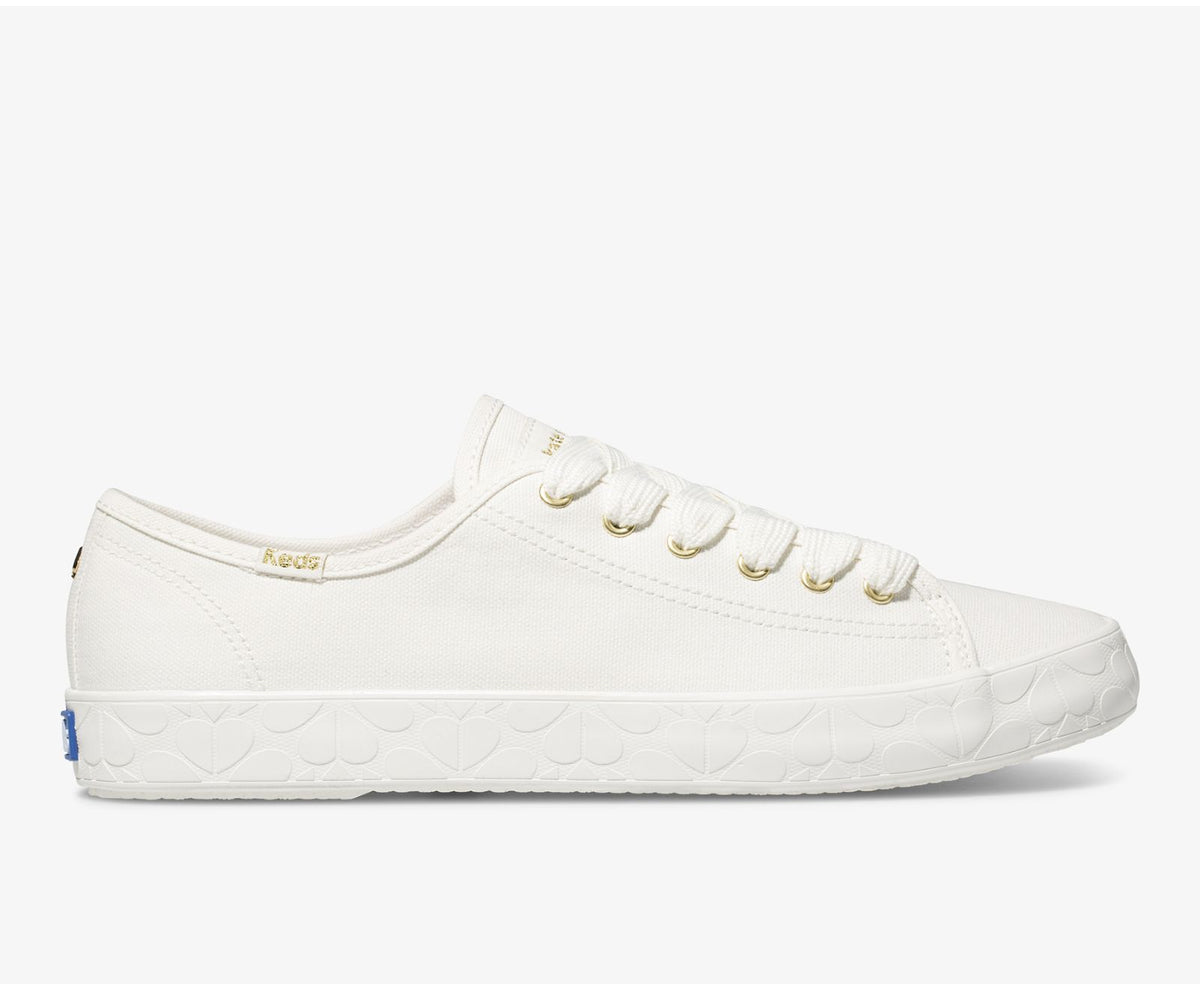 Women Keds x kate spade new york Kickstart Logo Foxing White - Keds