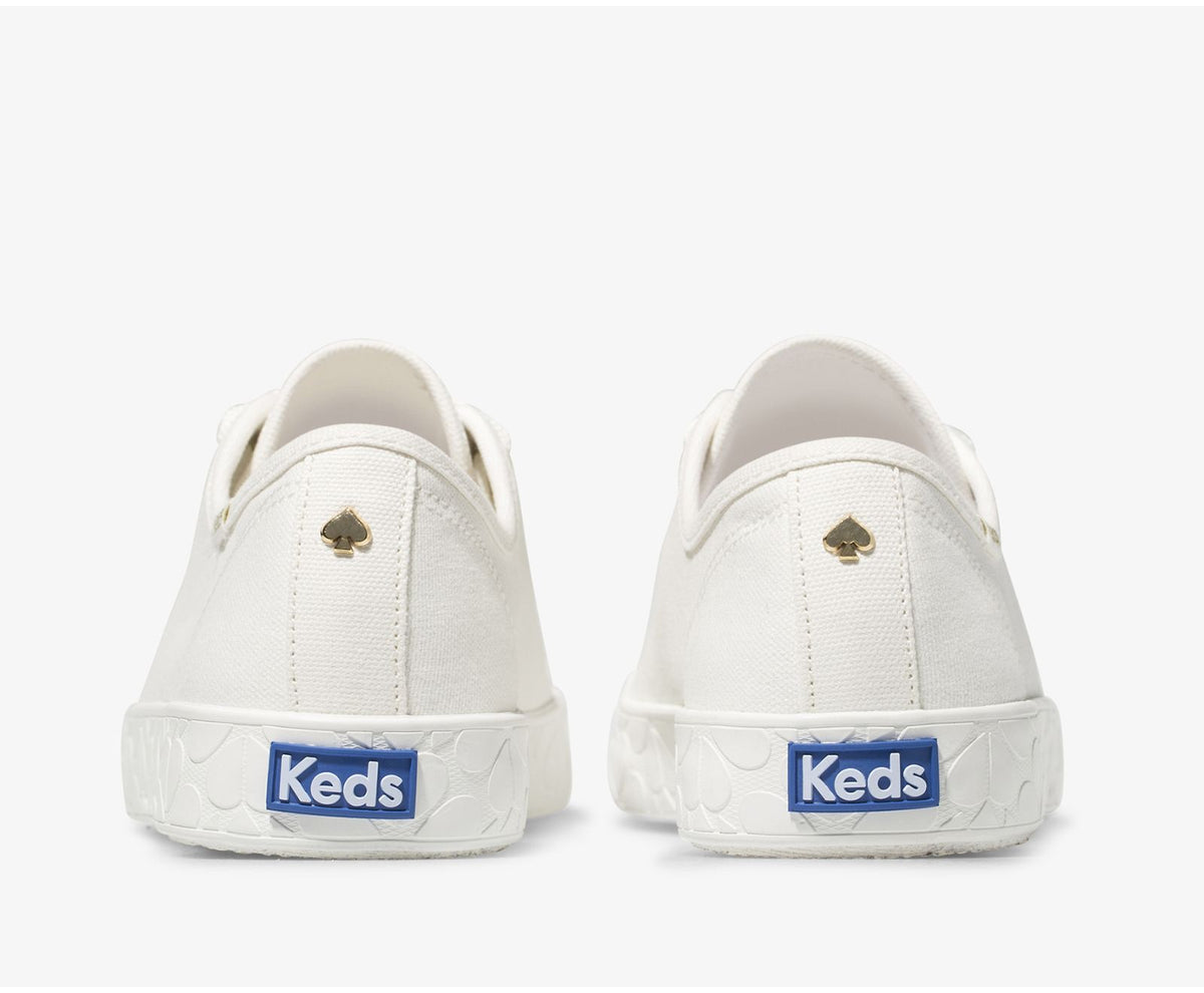 Women Keds x kate spade new york Kickstart Logo Foxing White - Keds