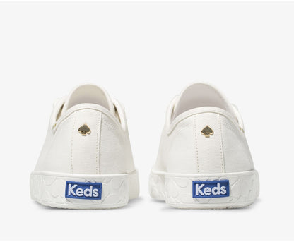 Women Keds x kate spade new york Kickstart Logo Foxing White - Keds