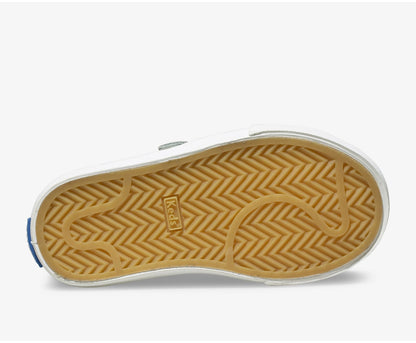 Girls|Boys Little Kid's Crew Kick 75 2V Leather White - Keds