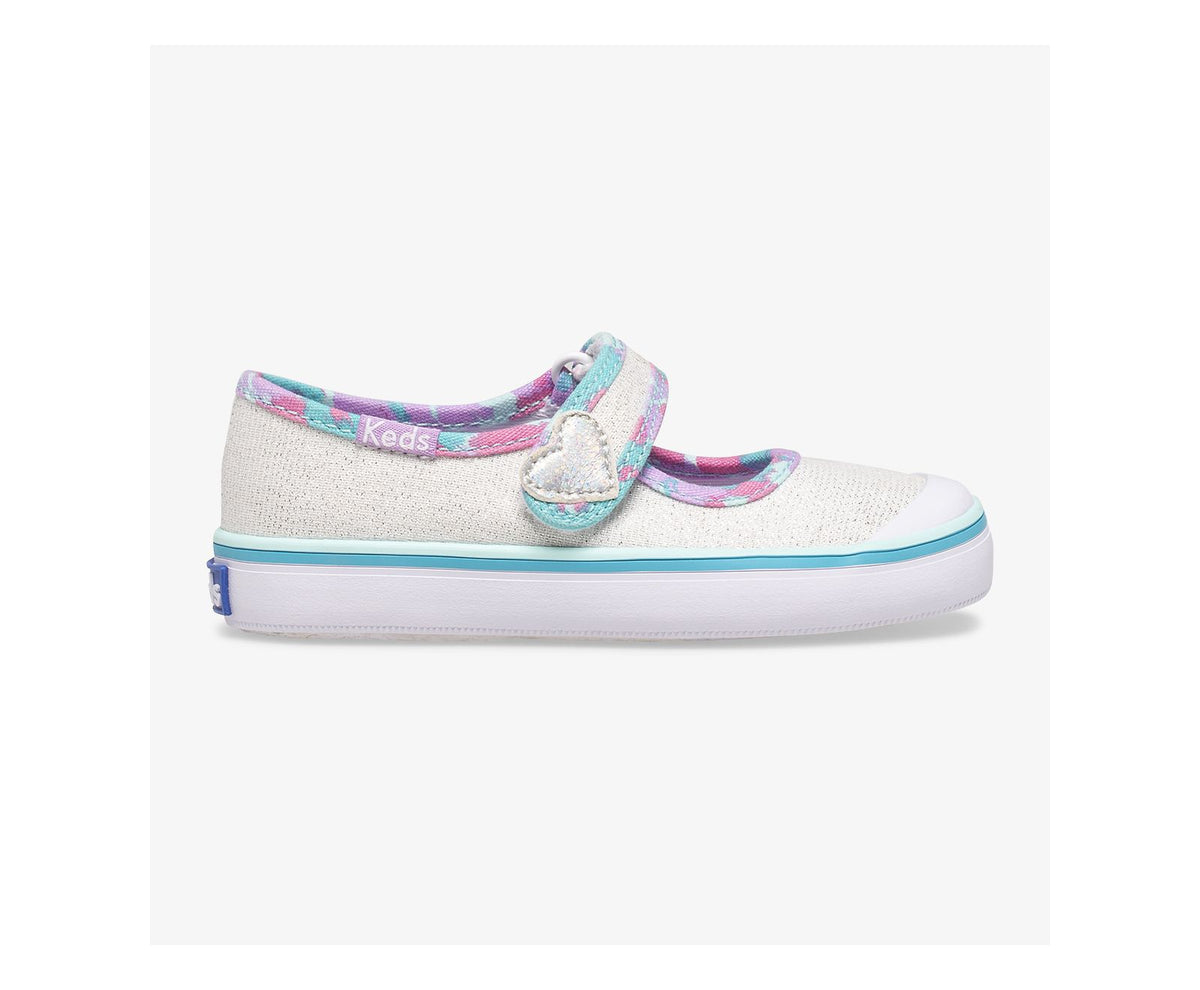 Girls Little Kid's Harper White/Multi - Keds