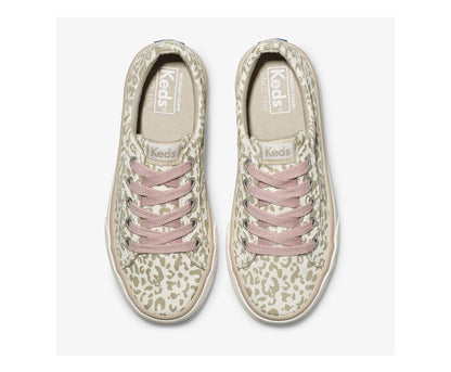 Girls Big Kid's Jump Kick. Snow Leopard - Keds