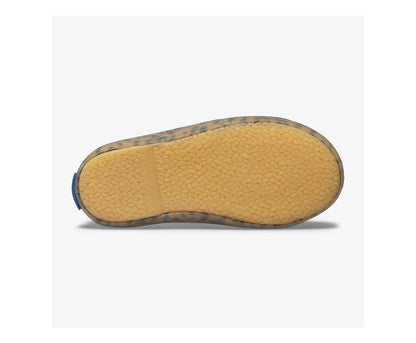 Girls|Boys Big Kid's Kickstart Leopard Foxing Sneaker Jr White Leopard - Keds