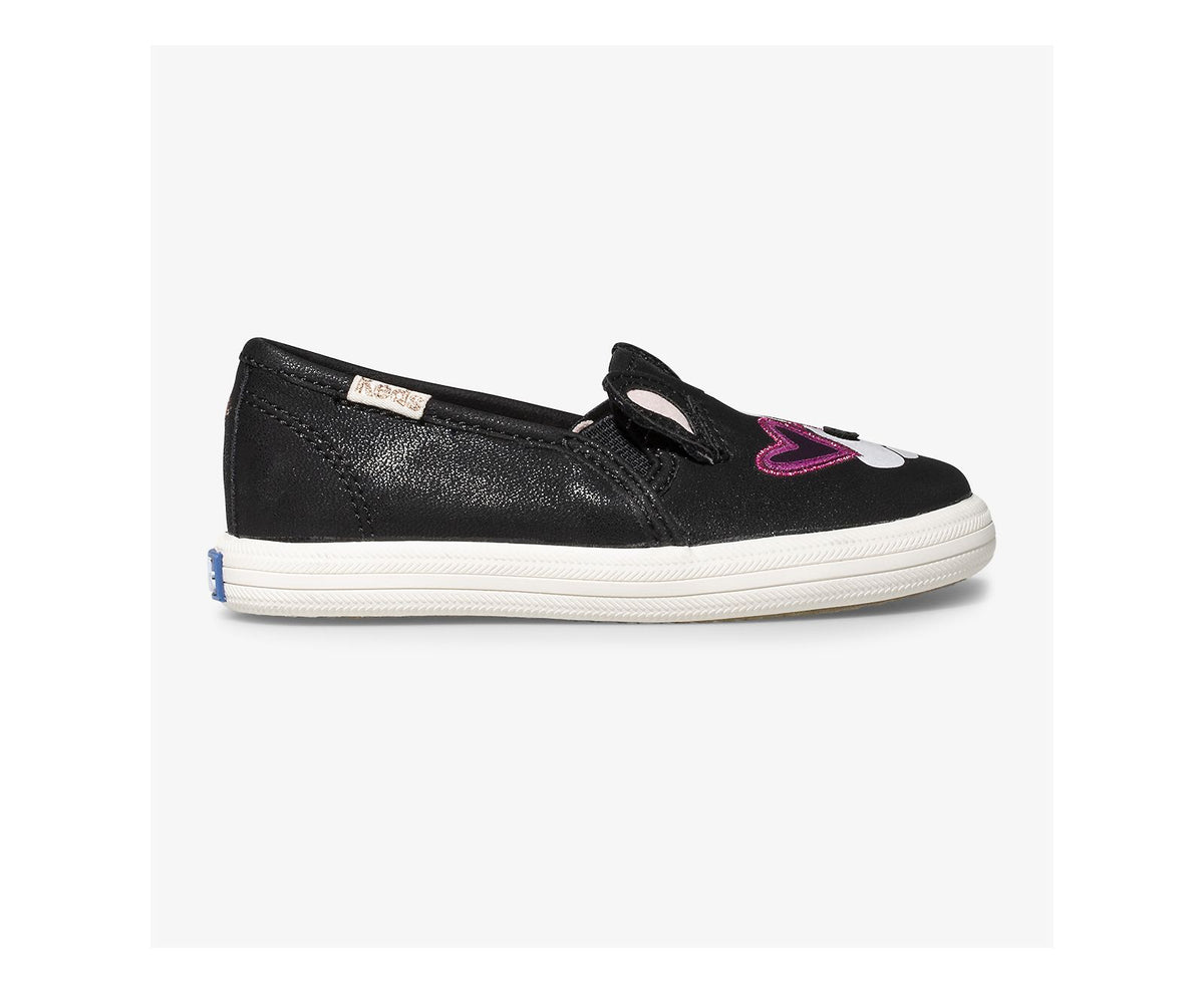 Girls Little Kid's Keds x kate spade new york Double Decker Francois Black - Keds