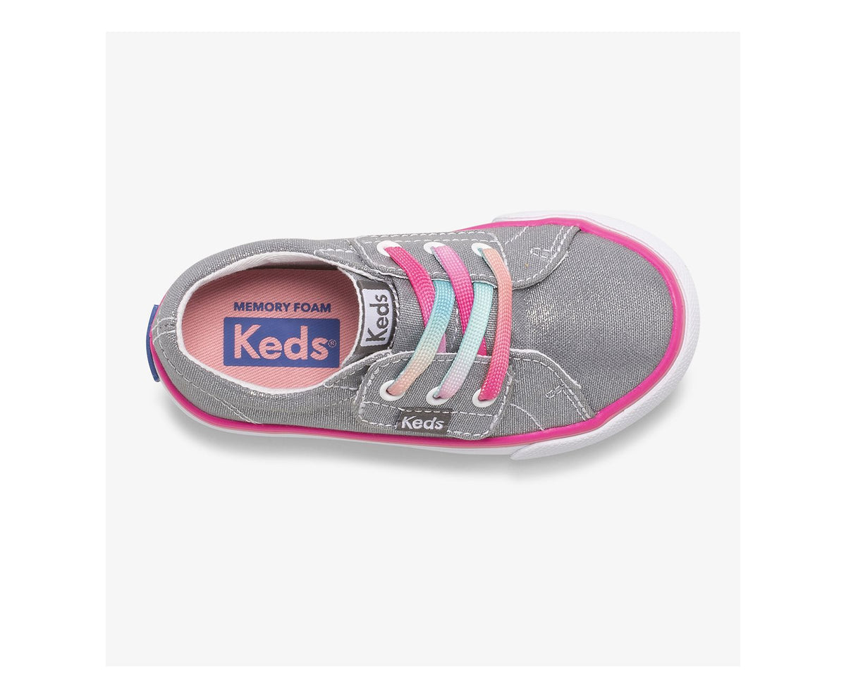 Girls Little Kid's Jump Kick Jr Grey Multi - Keds