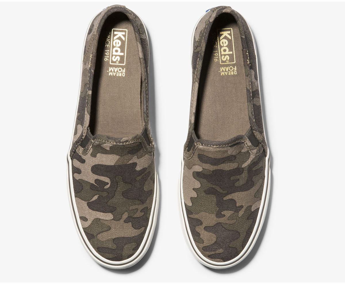 Women Double Decker Camo Olive Multi - Keds