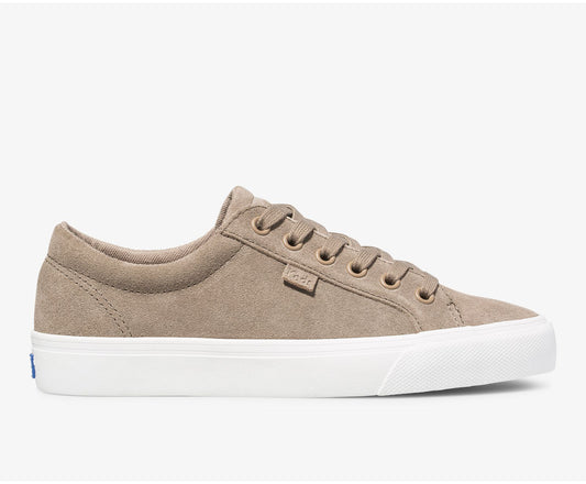 Women Jump Kick Suede Taupe - Keds