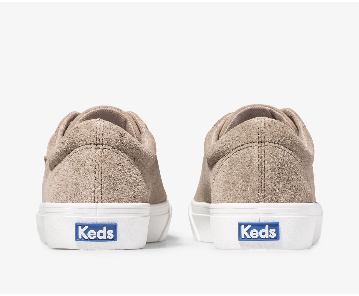 Women Jump Kick Suede Taupe - Keds