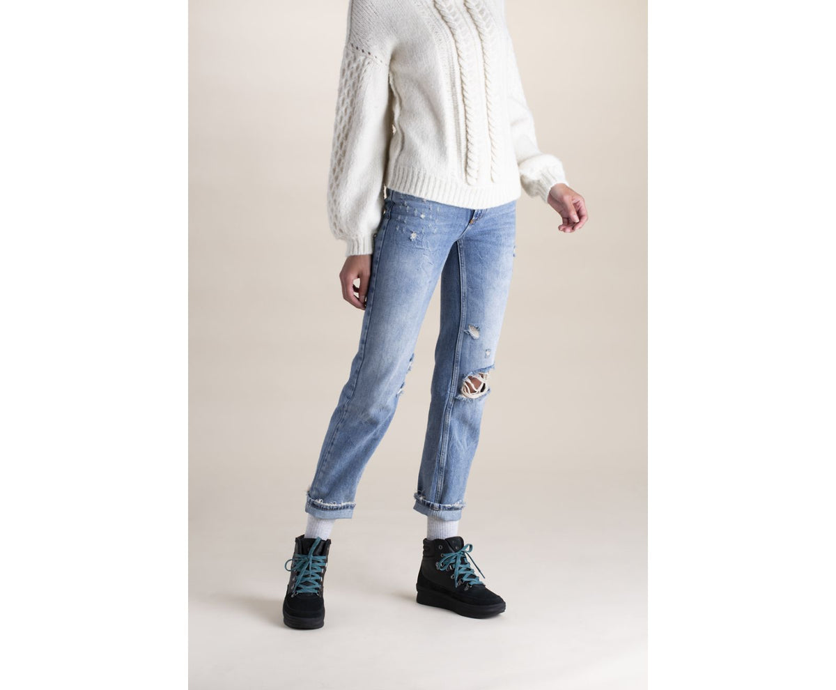 Women Midland Water-Resistant Boot Black Black - Keds