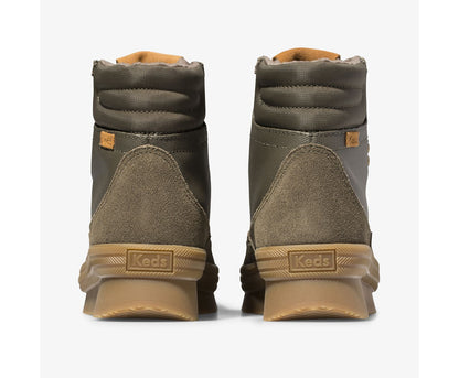 Women Midland Water-Resistant Boot Bungee Cord Olive - Keds