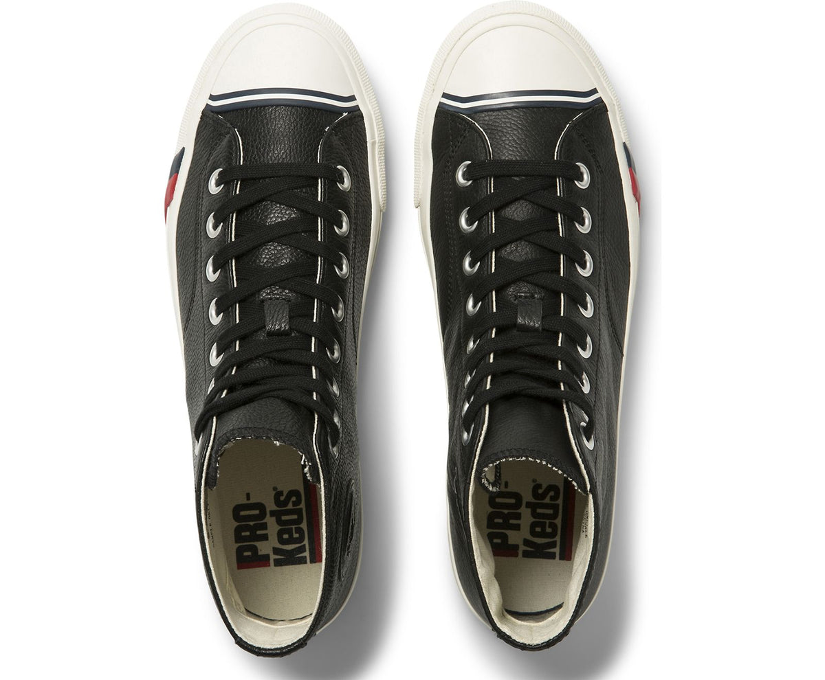 Women Unisex Royal Hi Leather Black - Keds