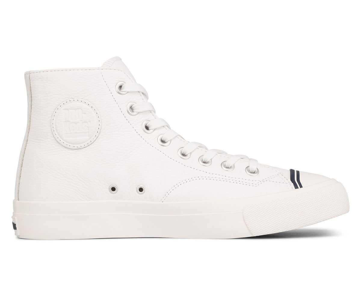 Women Unisex Royal Hi Leather White - Keds