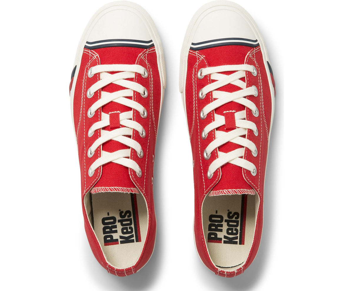 Women Unisex Royal Lo Canvas Red - Keds
