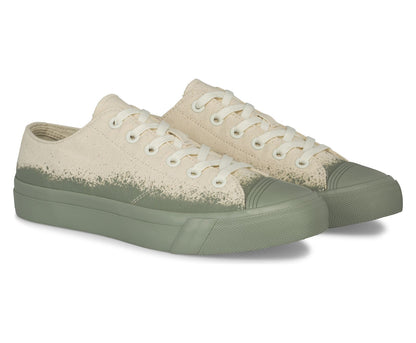 Women Unisex Royal Lo Spray Foxing Natural Green - Keds