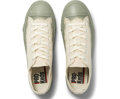 Women Unisex Royal Lo Spray Foxing Natural Green - Keds