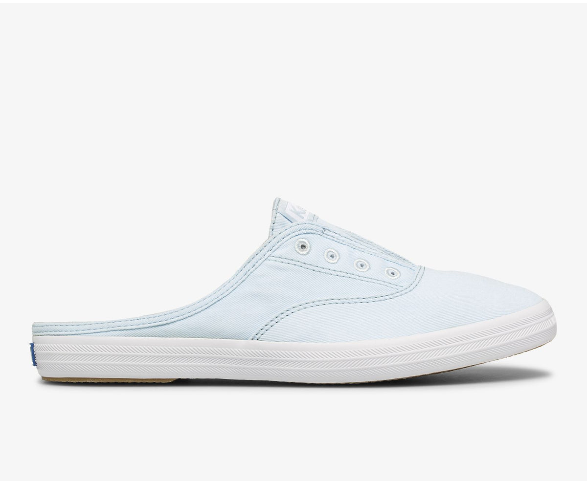 Women Washable Moxie Mule Feat. Organic Cotton Light Blue - Keds
