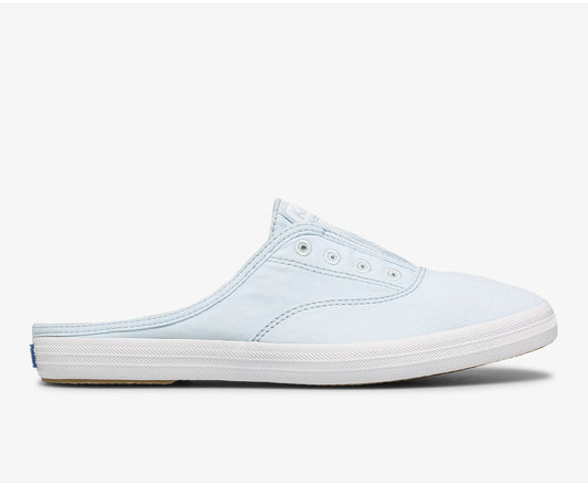 Women Washable Moxie Mule Feat. Organic Cotton Light Blue - Keds