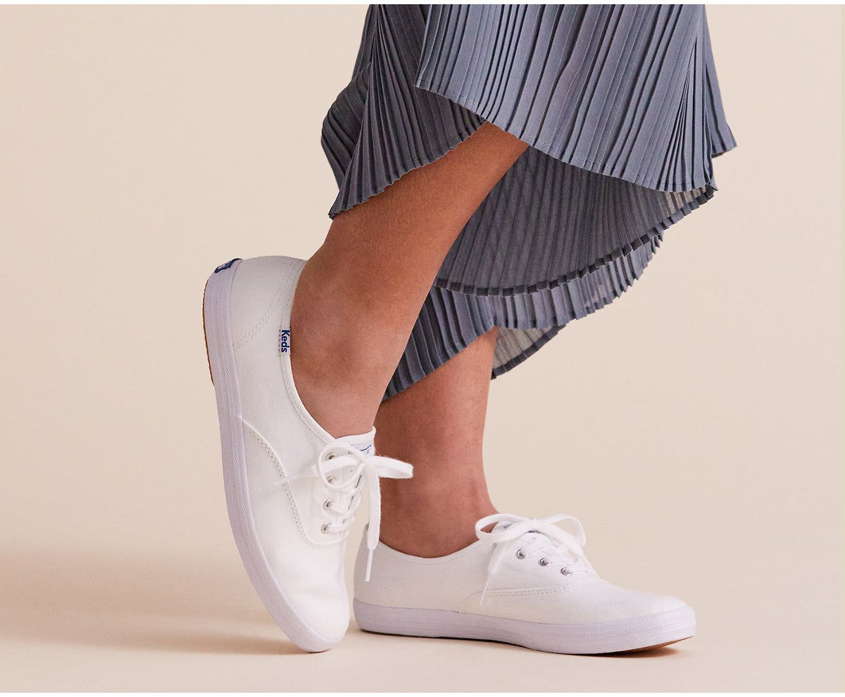 Women Champion Feat. Organic Cotton White - Keds