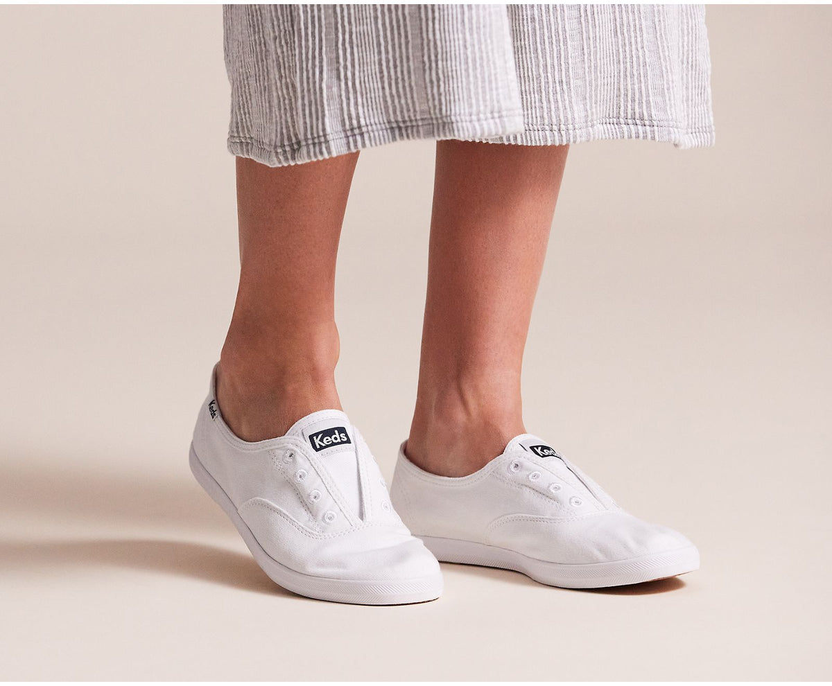 Women Chillax Basics Feat. Organic Cotton White - Keds