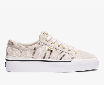 Women Jump Kick Duo Suede Snow White - Keds