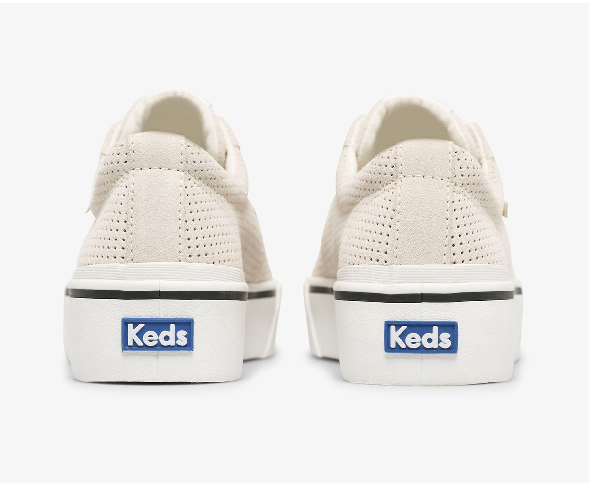 Women Jump Kick Duo Suede Snow White - Keds