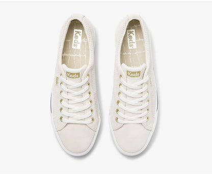 Women Jump Kick Duo Suede Snow White - Keds