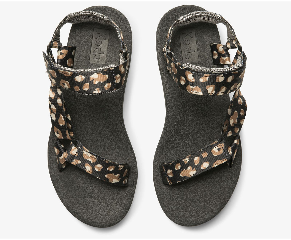 Women Trio Eco Sandal with Tencel™ Leopard - Keds