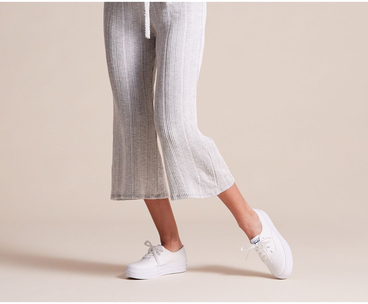 Women Triple Feat. Organic Cotton White - Keds