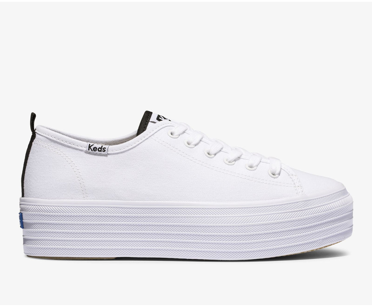 Women Triple Up Feat. Organic Cotton White - Keds