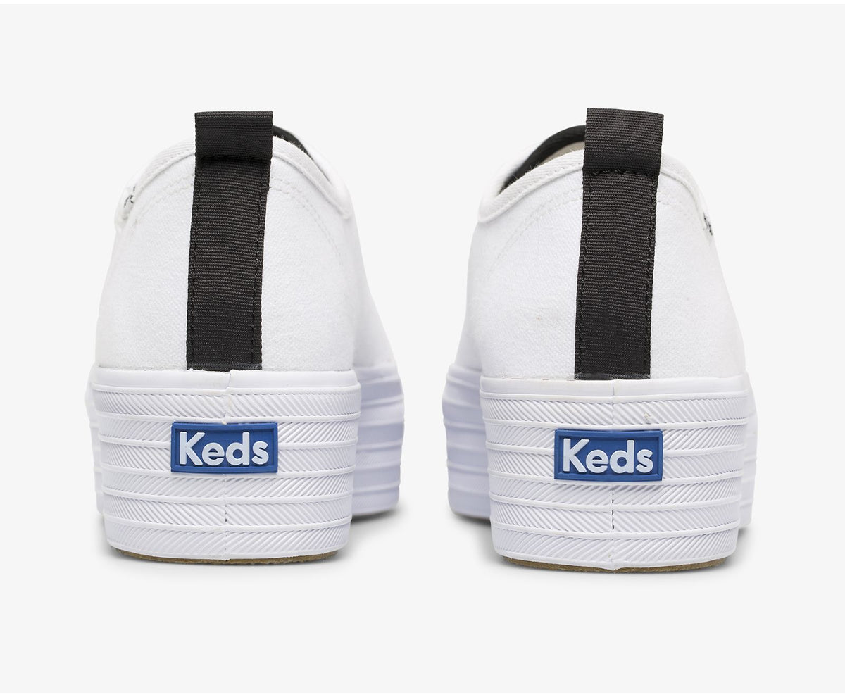 Women Triple Up Feat. Organic Cotton White - Keds
