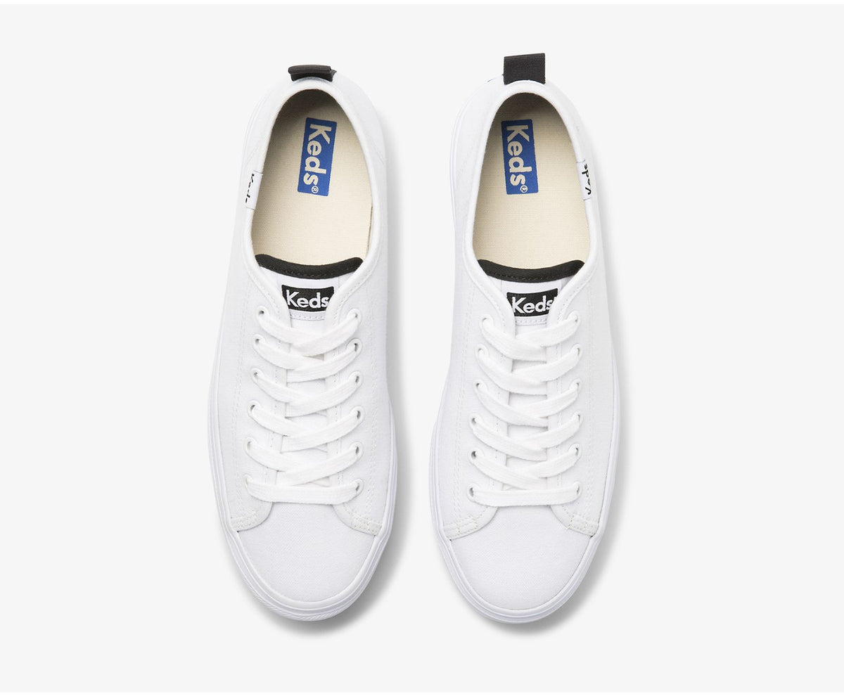 Women Triple Up Feat. Organic Cotton White - Keds