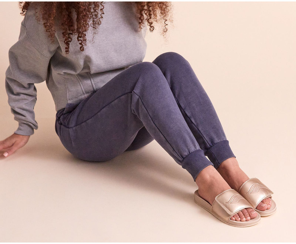Women Bliss V Sandal Champagne Metallic - Keds