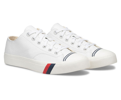 Women Unisex Royal Lo Classic Leather White - Keds