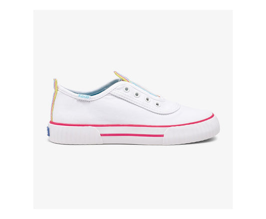 Girls Big Kid's Topkick Washable Slip-On White - Keds