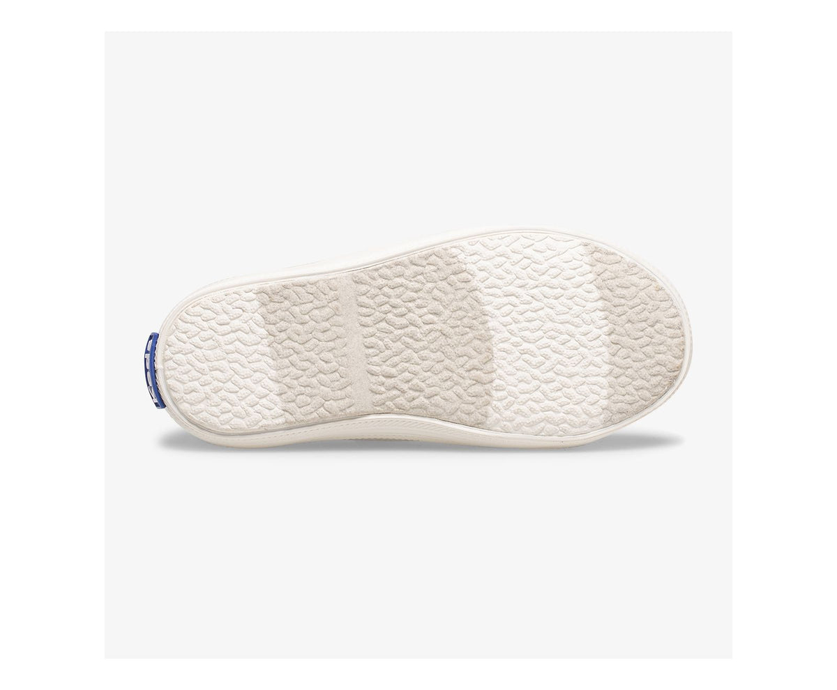 Girls Little Kid's Keds x kate spade new york Kickstart Jr Ivory Glitter Ivory - Keds