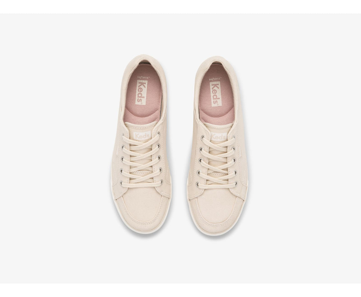 Women Center II Canvas LatteCream - Keds