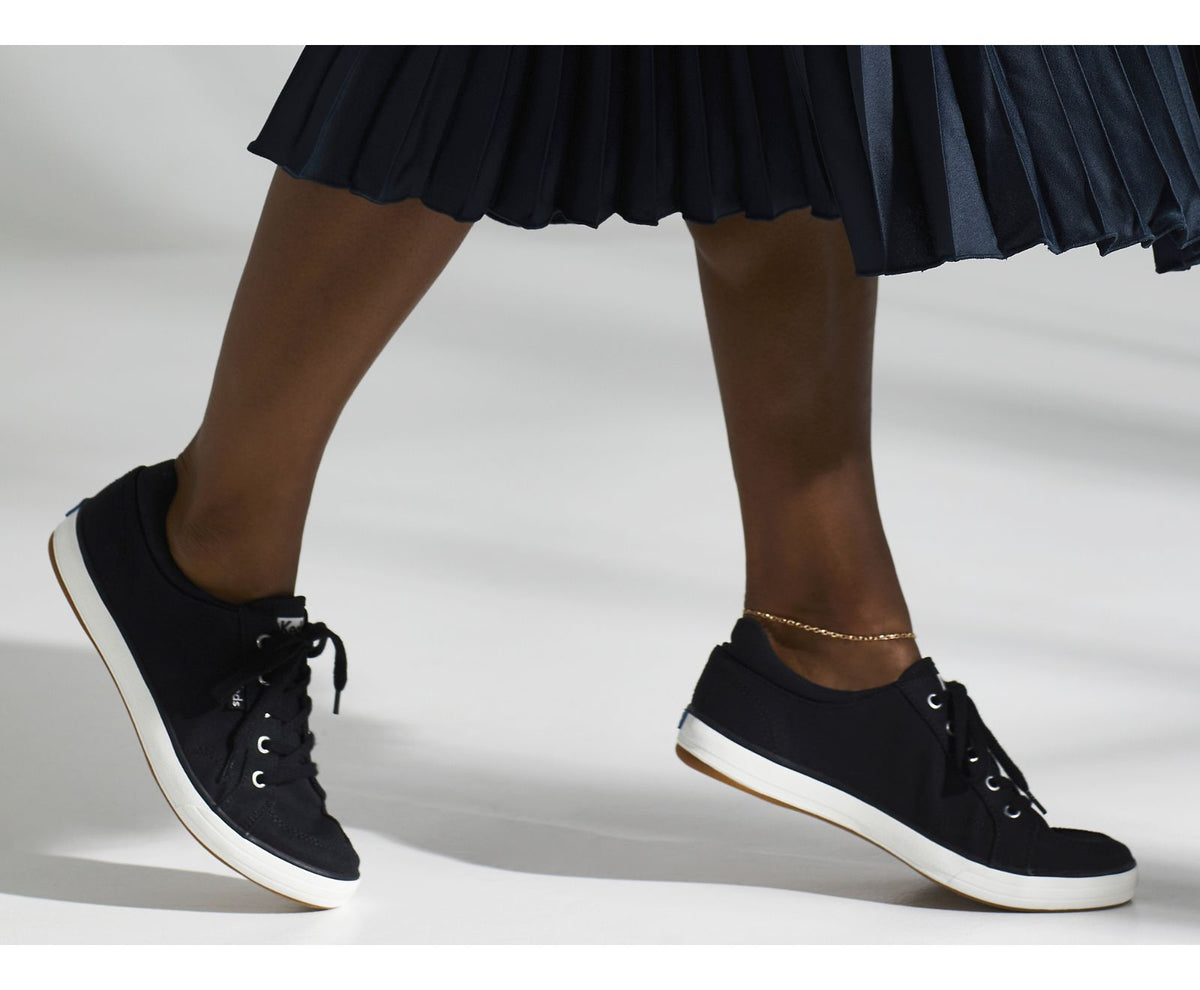 Women Center II Canvas Black - Keds