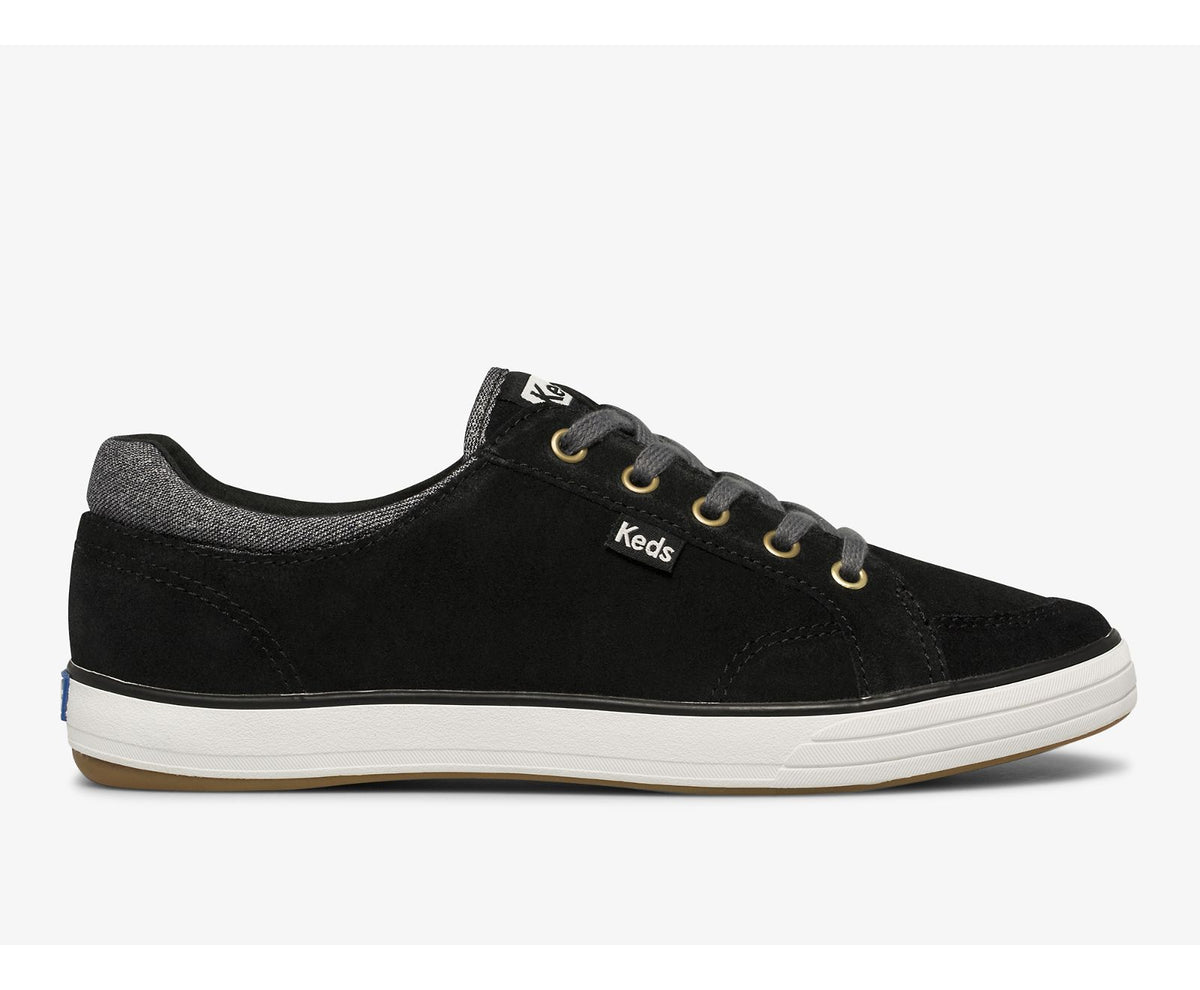 Women Center II Suede Black - Keds