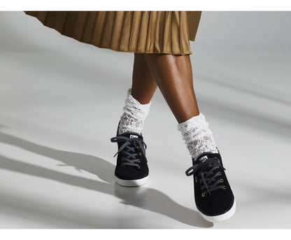 Women Center II Suede Black - Keds