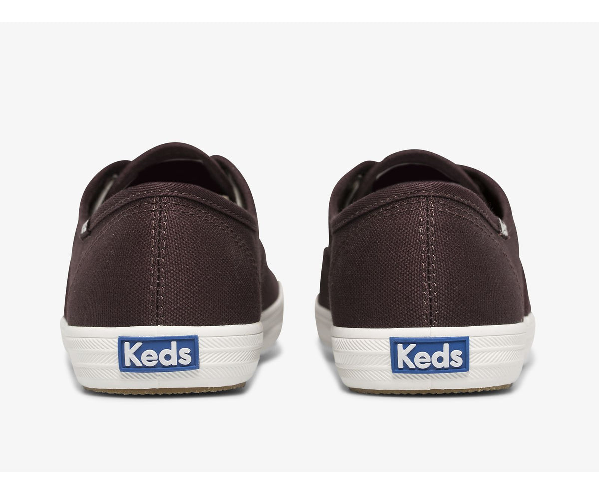 Women Champion Washable Feat. Organic Canvas Burgundy - Keds