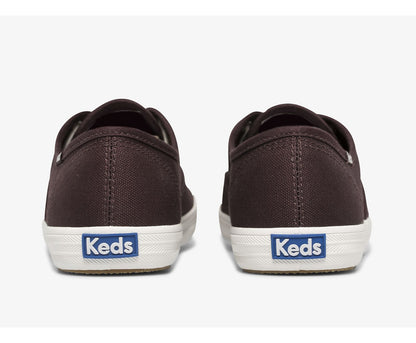 Women Champion Washable Feat. Organic Canvas Burgundy - Keds