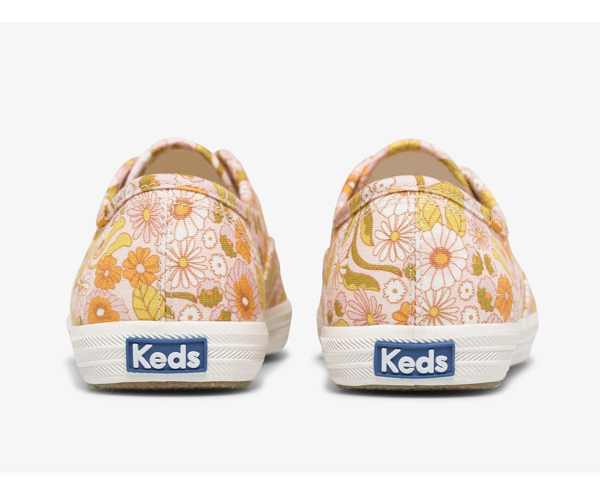 Women Champion Feat. Organic Canvas Groovy Rose Multi - Keds