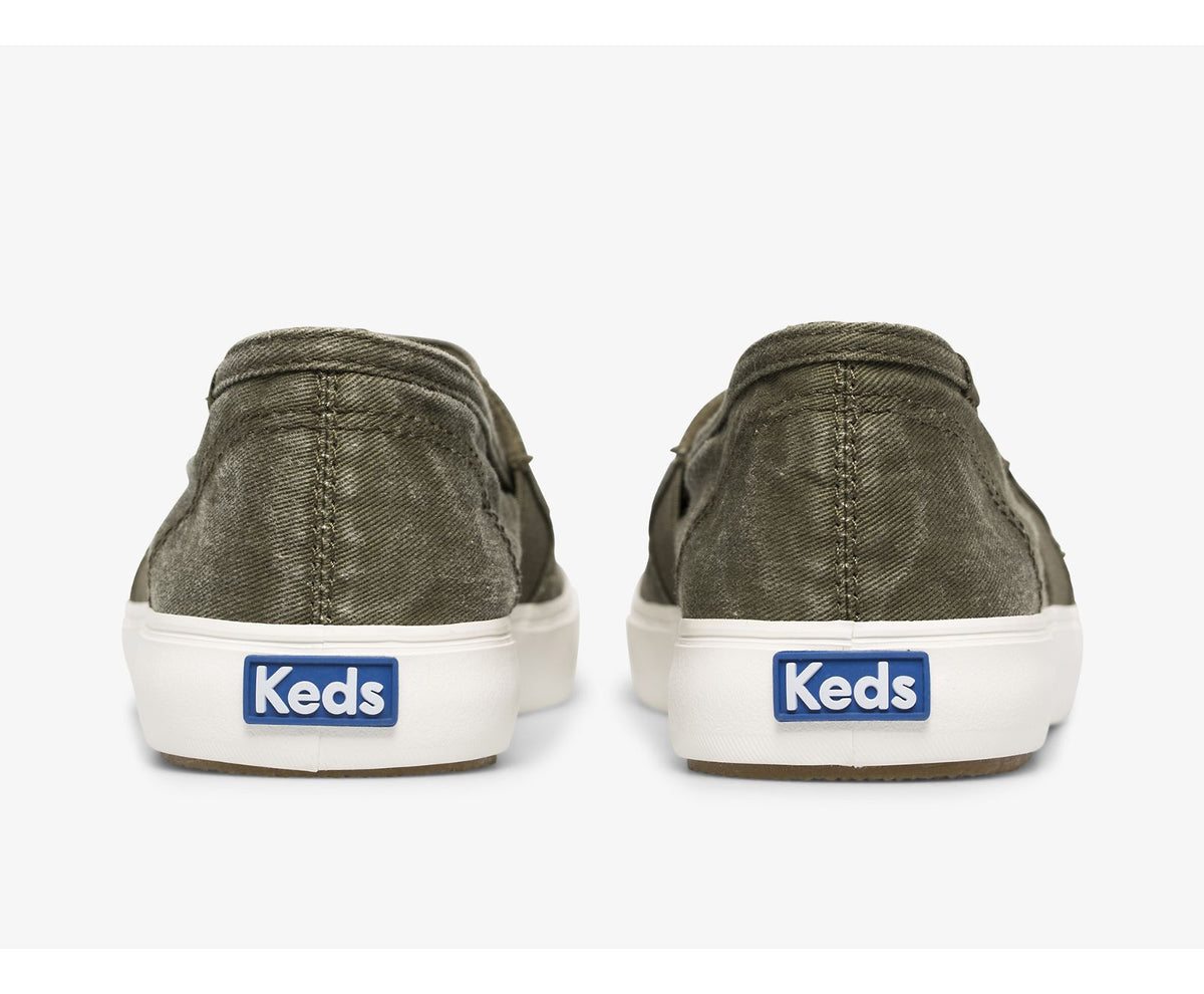 Women Clipper Solids Olive - Keds