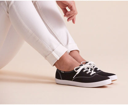 Women Champion Feat. Organic Cotton Black - Keds